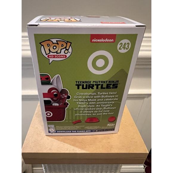 Funko POP! Ad Icons BULLSEYE In Ninja Mask with Raph #243 Target Ex - Picture 4 of 7